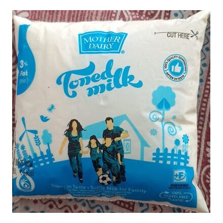 Mother Dairy Toned Milk